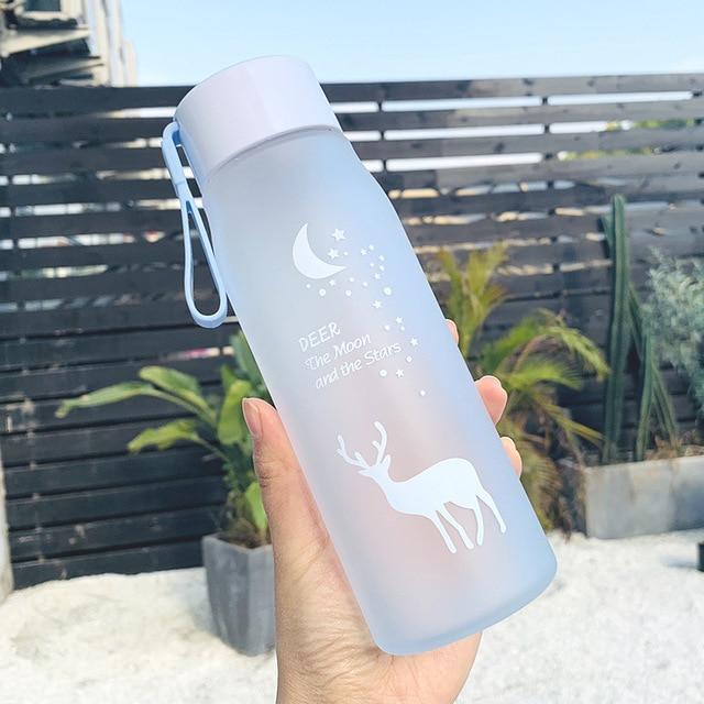 Deer The Moon and The Stars Water Bottle