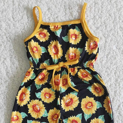 Sunflower Child Boho Baby Outfit