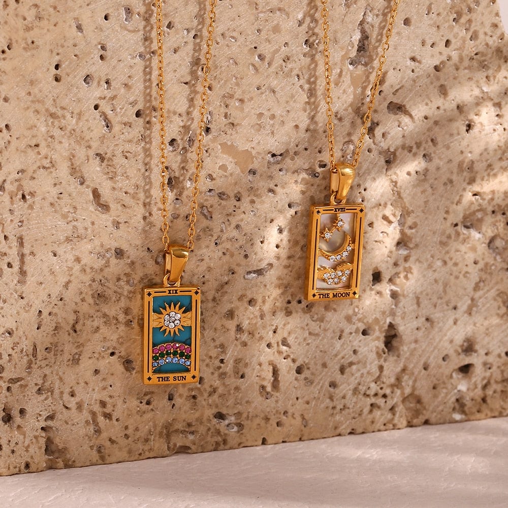 Tarot Cards Pendant Necklaces