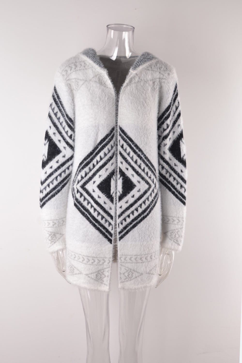 Terrance Open Front Aztec Cardigan