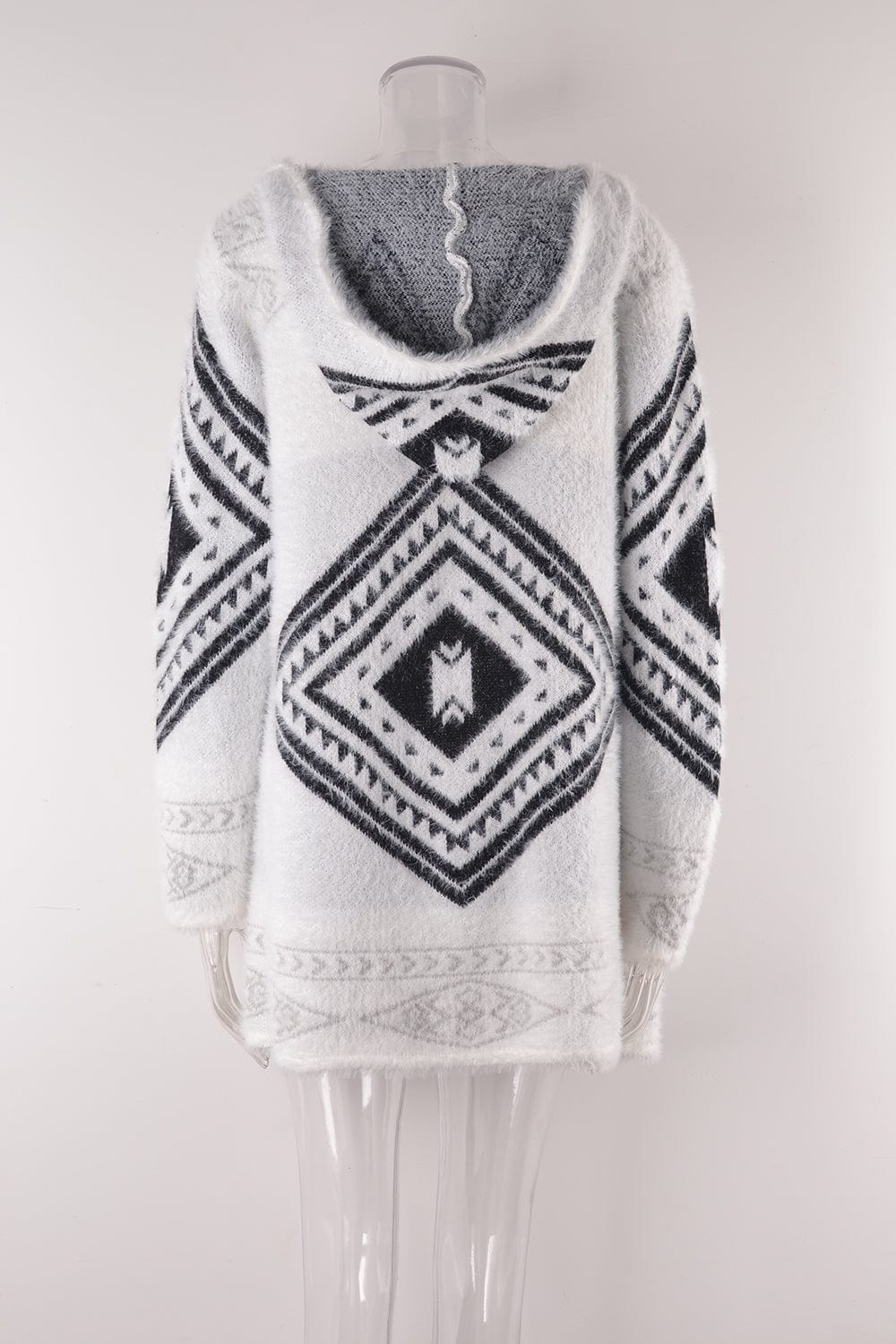 Terrance Open Front Aztec Cardigan