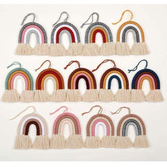 The Rainbow Macrame Wall Hanging