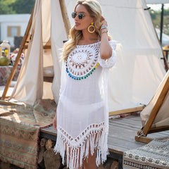 Valli Tassel Cover Up