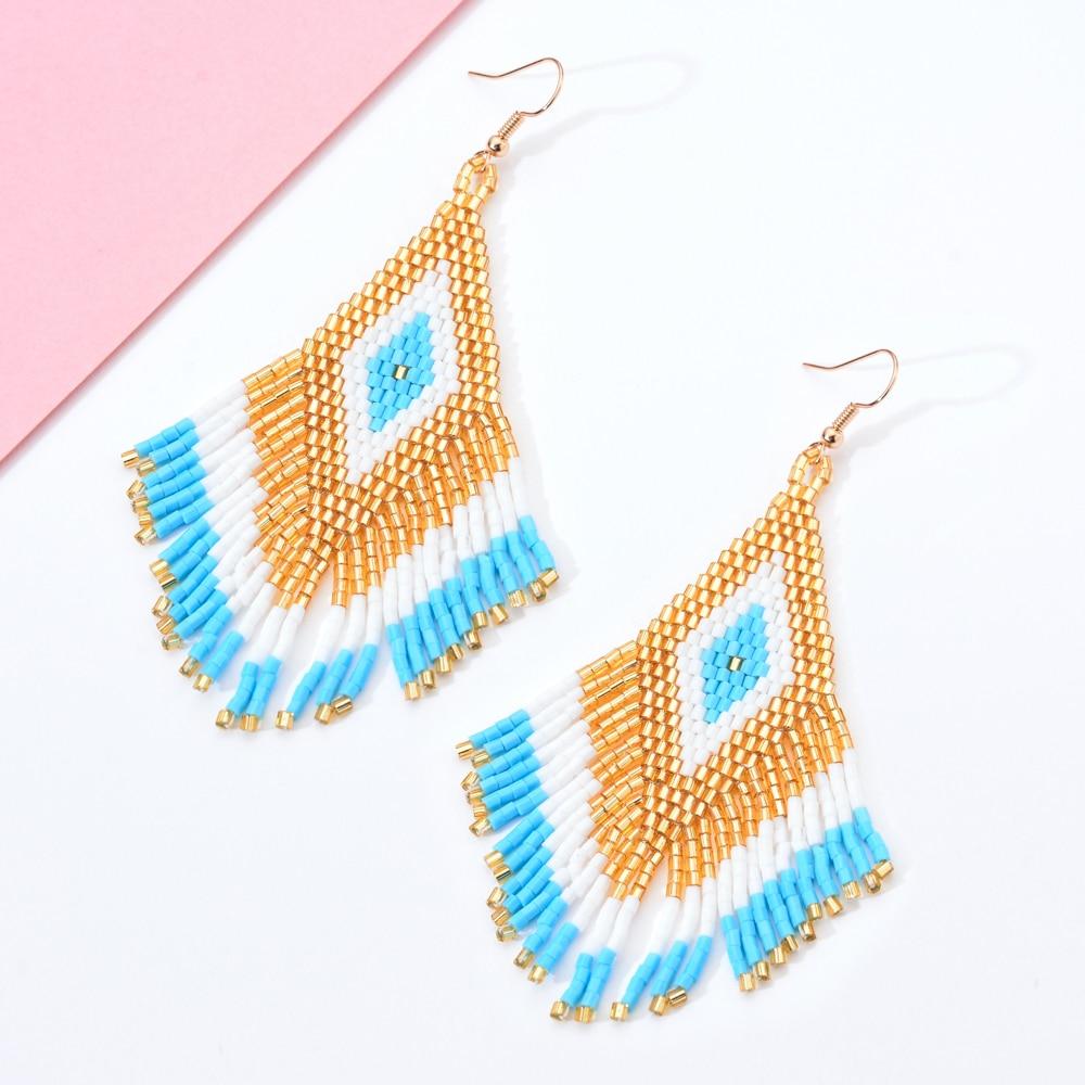 Ethnic Boho Drop Earrings