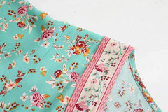 Wylie Vintage Multi Floral Maxi Dress