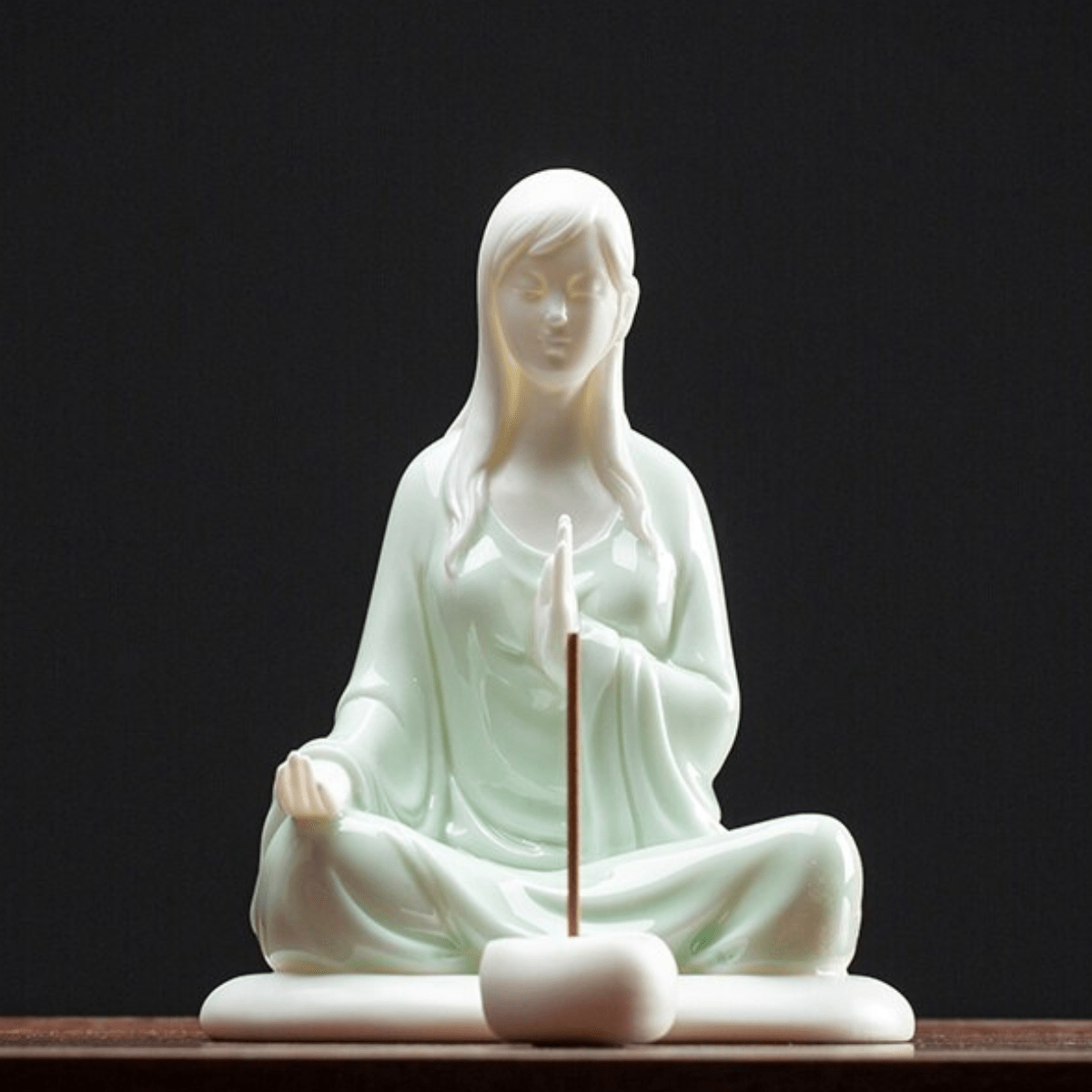 Zen Beauty Incense Holder Figurine